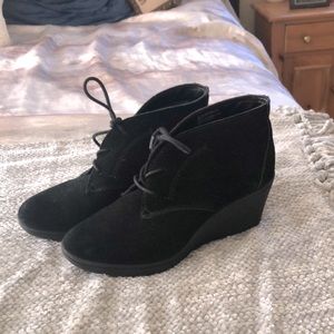 Cute black booties
